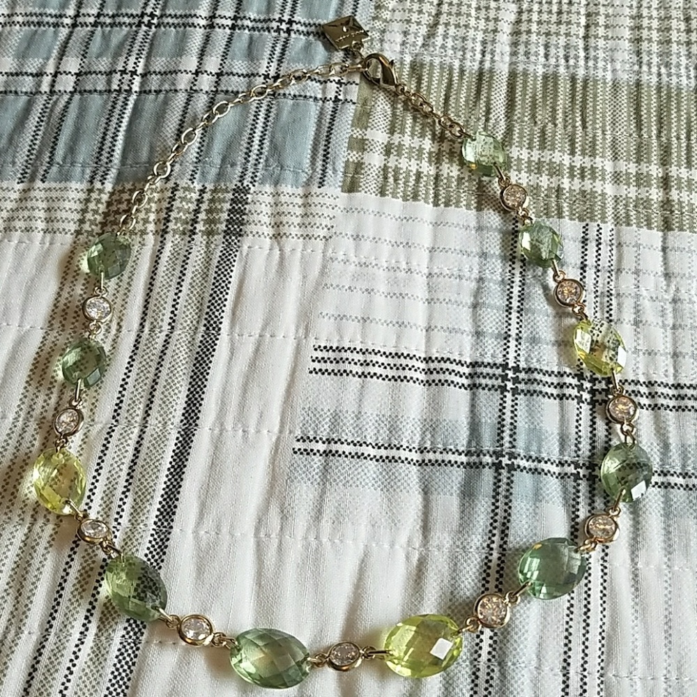 Anne Klein Green Necklace